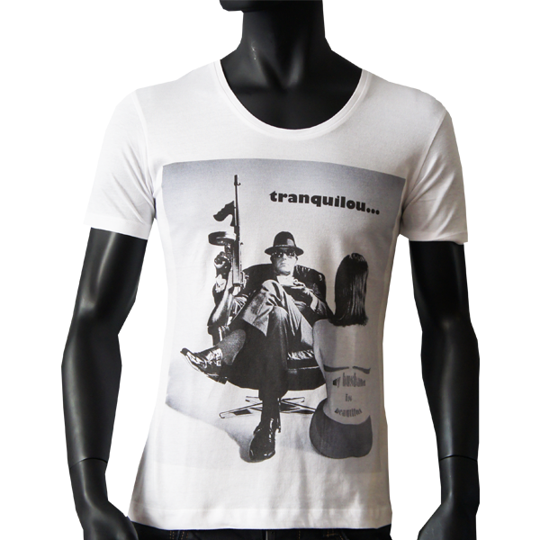 T-shirt Pop Art Tranquilou T-shirt Pop Art Tranquilou