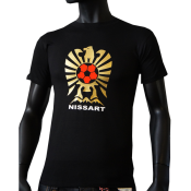 Tee-shirt noir aiglon ballon nissart