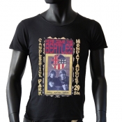 T-shirt col rond noir