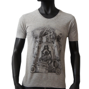 T-shirt gris chine