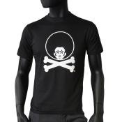 Tee-shirt coupe droite  - Afro Bones