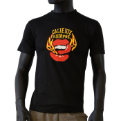 Tee-shirt noir dantonku Caliente Siempre