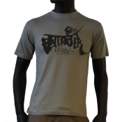 Tee-shirt coupe droite, col rond.