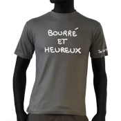 Tee-shirt Joe la Mouk - Bourr et heureux