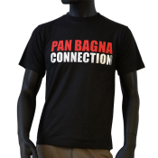 Tee-shirt noir pan bagna connection nissart