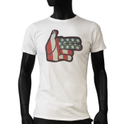 tee shirt blanc col rond
