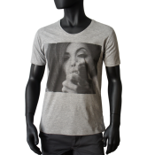 T-shirt gris chine