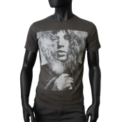 T-shirt Washed Gris