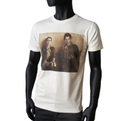 T-shirt Washed Ecru