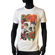 T-shirt Washed Ecru