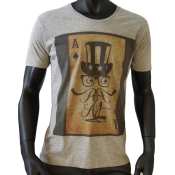 T-shirt gris chine