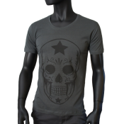 T-shirt Gris Anthracite - TIJIUANA