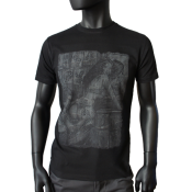 T-shirt noir Washed - HOT BABE