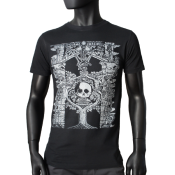 T-shirt noir Washed - TREE OF LIFE