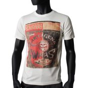 T-shirt ecru Washed - BORDER