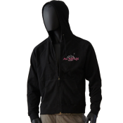 Sweat zipp noir - Au Refuge