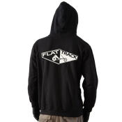 Sweat zipp noir - Flattracker