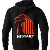 Sweat capuche noir - NISSART mefi