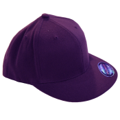 casquette flexfit visire plate violette